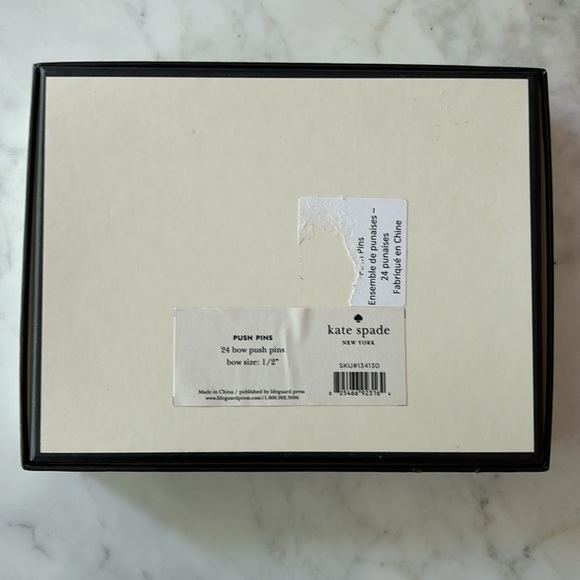 Kate Spade 24 Bow Push Pins - Picture 5 of 6